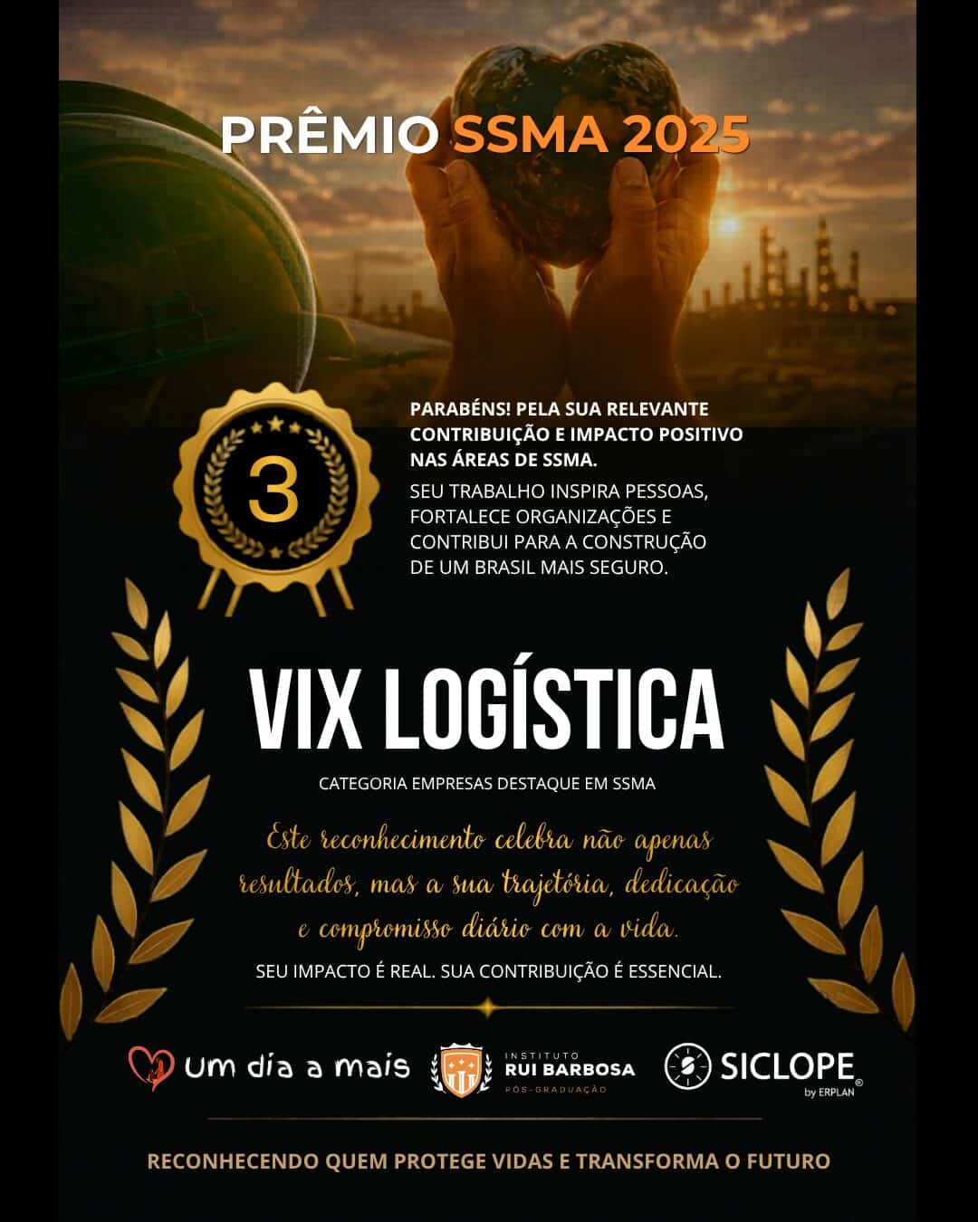3° Lugar - Empresa Destaque Porte Grande